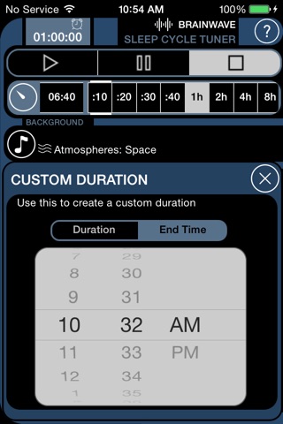 BrainWave Sleep Cycle Tuner ™ screenshot 3