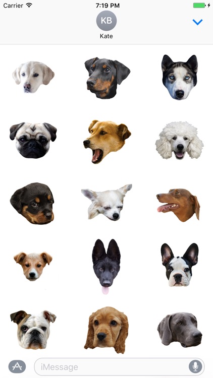 Dog Stickers (for iMessage)