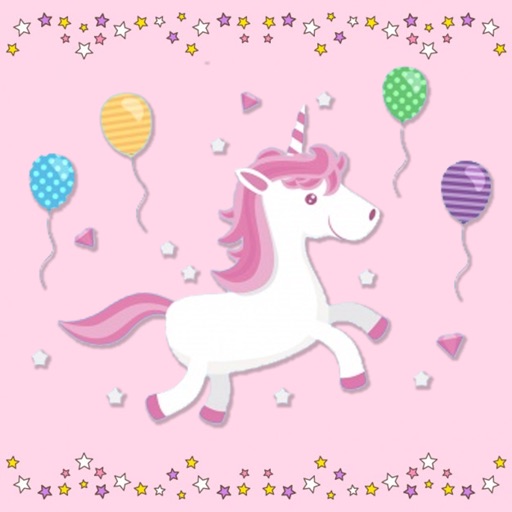 Cute Unicorn Horse Matching Find The Pair Icon