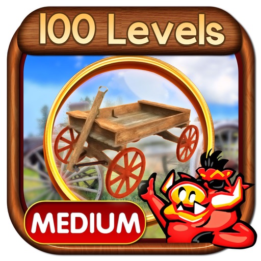 Cart Wheels Hidden Object Game