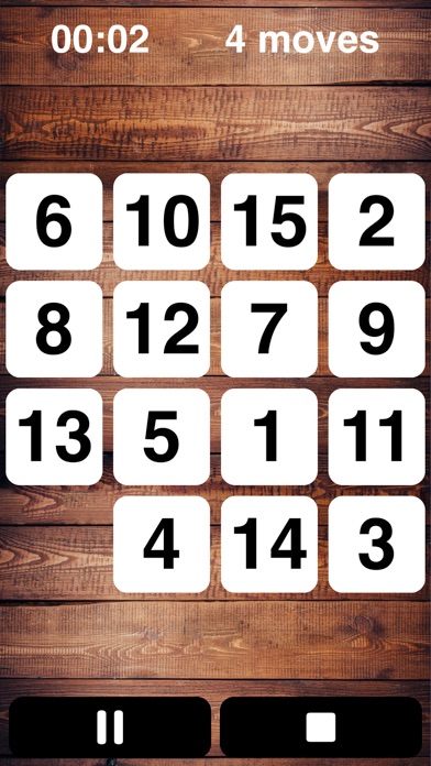 15 Puzzle Sliding Number Game 1.02 IOS -