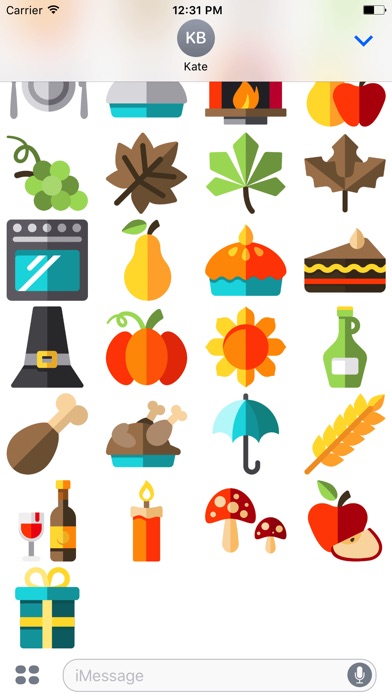 Special Thanksgiving Stickers! screenshot 3