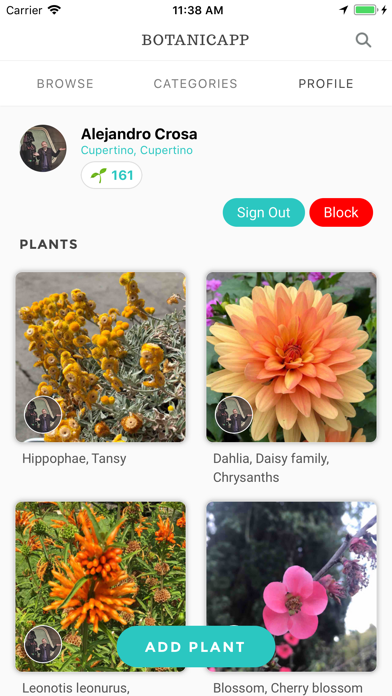 Botanicapp screenshot 3