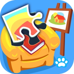 Kids Puzzle: Home - Uncle Bear