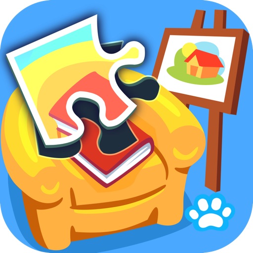 Kids Puzzle: Home - Uncle Bear icon