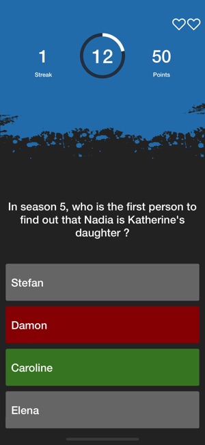 Quiz for The Vampire Diaries