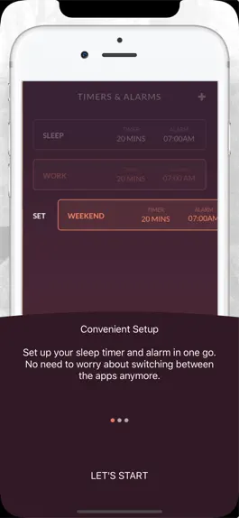 Game screenshot SleepSound: Alarm & Sleep Time mod apk