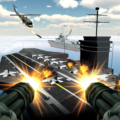 Navy Gunship Fighting War 3D iOS App