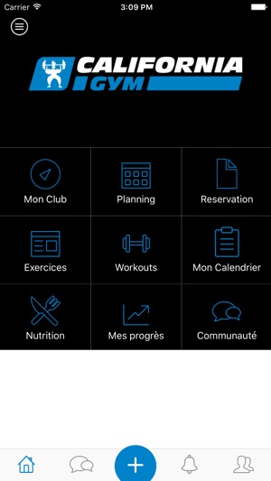 California Gym App