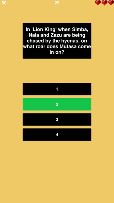 Trivia for King Lion - Animated Musical Film Quiz screenshot 3