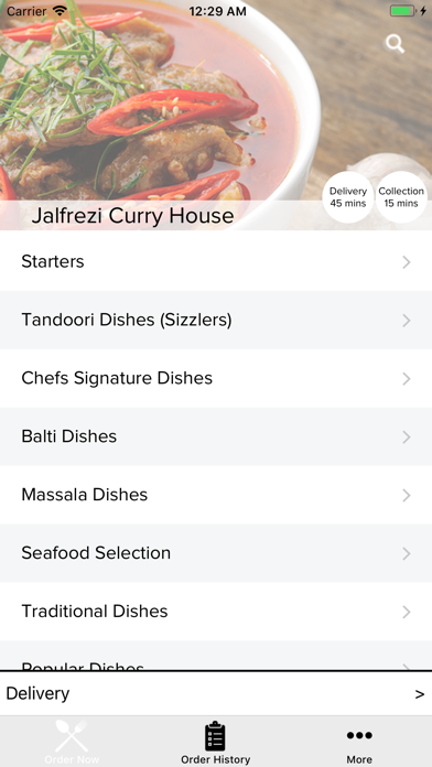 Jalfrezi Curry House screenshot 2