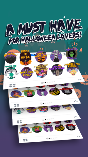 Scary HalloweenMoji Stickers(圖2)-速報App