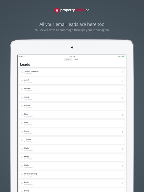 lead tracker by propertyfinder app price drops lead tracker