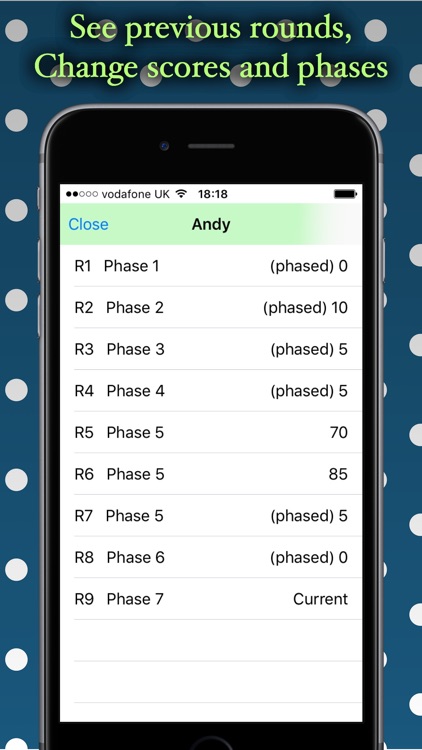 Phase10 Game Tracker screenshot-4