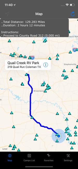 Texas – Camping & RV spots(圖2)-速報App