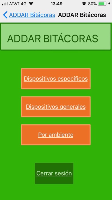 ADDAR Bitácoras screenshot 2