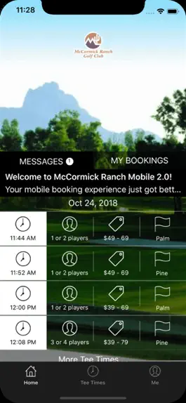 Game screenshot McCormick Ranch Tee Times mod apk