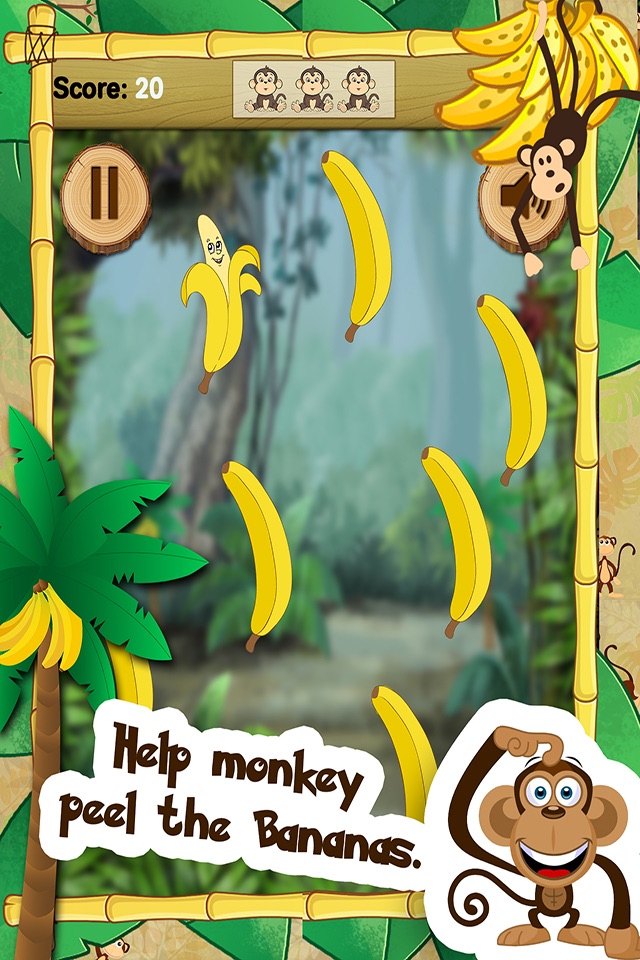Funny Monkey - The Banana Hunt screenshot 4