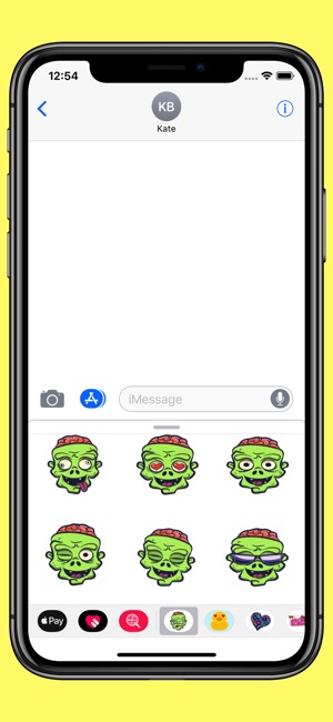 Zombie emoji - Brain smiley(圖3)-速報App