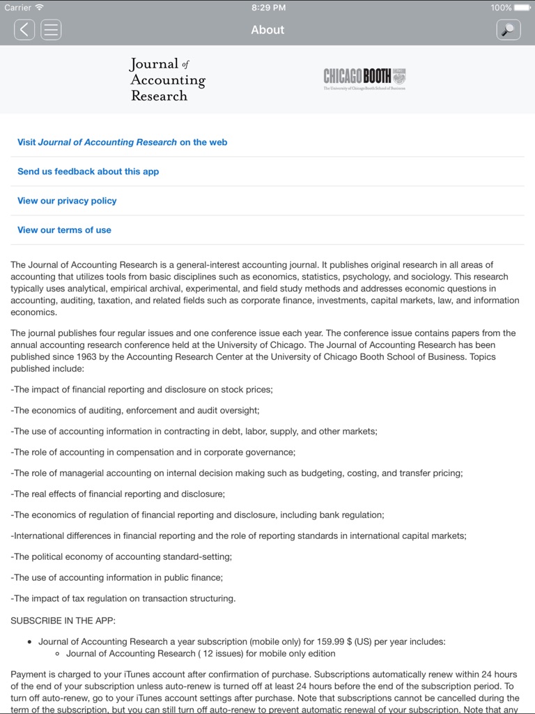 【图】Journal of Accounting Research(截图3)