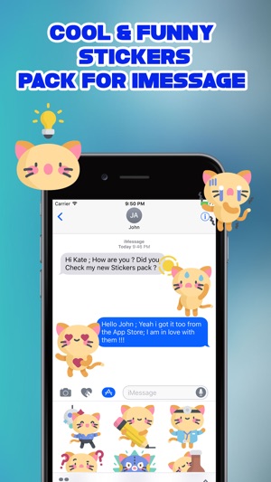 Sassy The Cat Emoji Stickers(圖2)-速報App