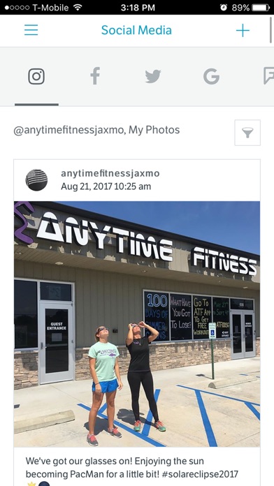 Anytime Fitness Social Media screenshot 2