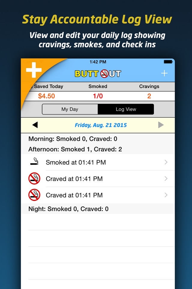 Quit Smoking - Butt Out screenshot 4