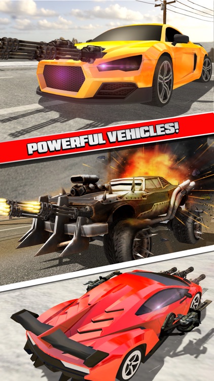 Death Race : Car Road Shooter screenshot-5