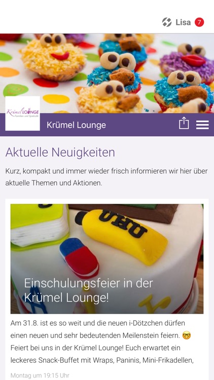 Krümel Lounge