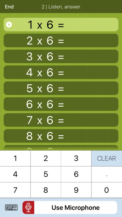 Times Tables Ages 8-9 screenshot 2