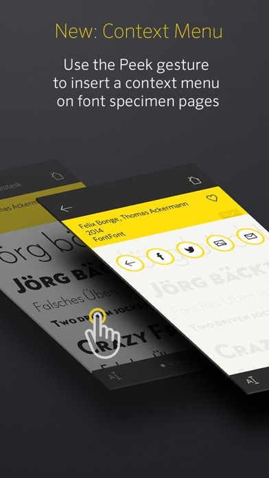 FontBook™ Typeface Co... screenshot1