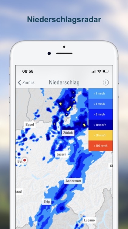 Wetter-Alarm: für die Schweiz