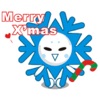 Cute Snowflake Emoji Sticker