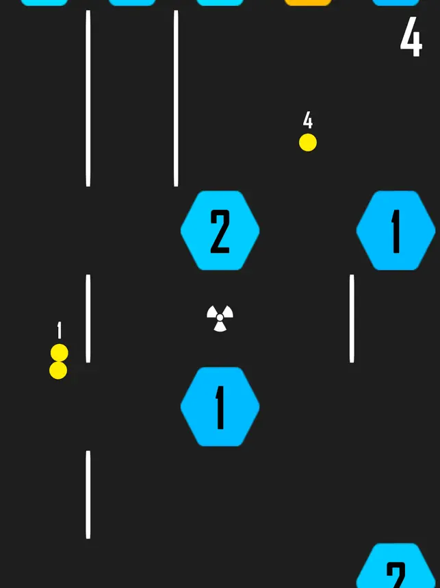 Ball Attack Hexa Block, game for IOS