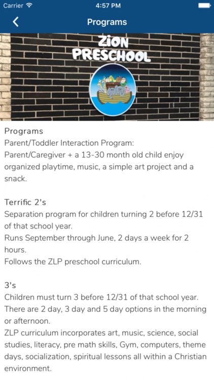 Zion Preschool Staten Island