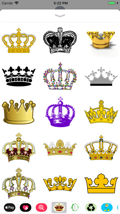 Put A Crown On It Sticker Pack screenshot 2