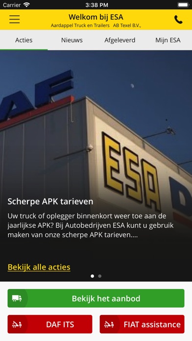 ESA Trucks screenshot 2