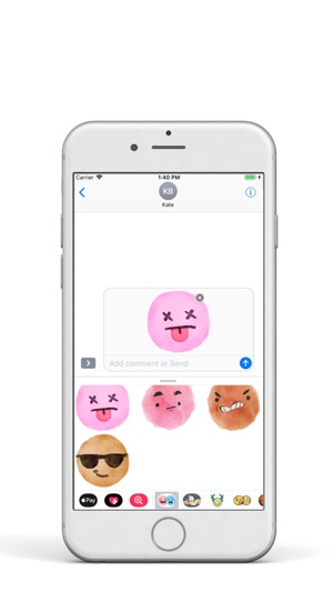 Watercolor EMoji Pack(圖1)-速報App