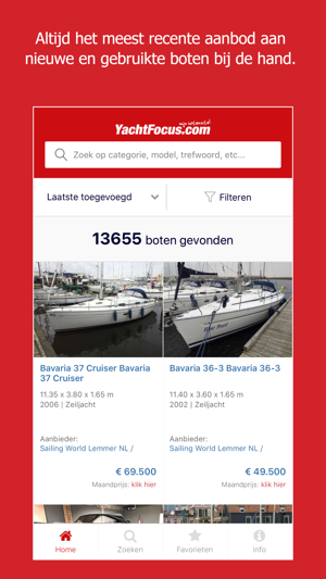 YachtFocus BotenApp