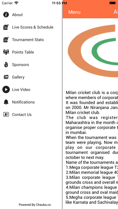 Milan Cricket Tournament screenshot 2