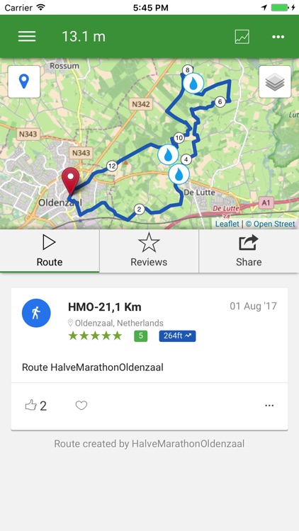 MyRoutes Route Planner