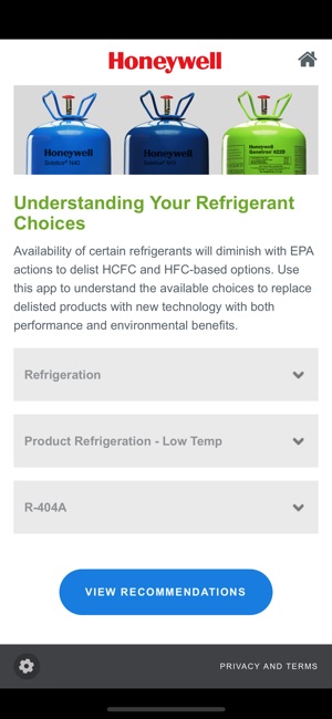 Refrigerant Selection Tool(圖1)-速報App