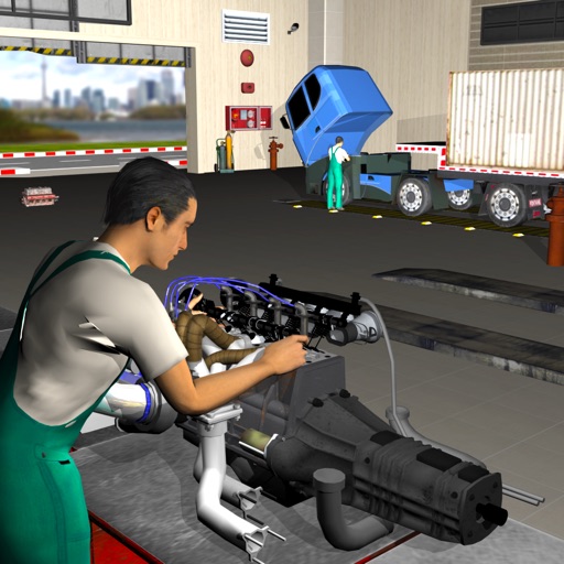 Euro Truck Mechanic Simulator - Engine Repair Shop iOS App