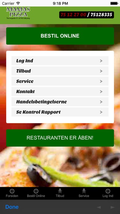 Mamas Pizza Esbjerg screenshot 2