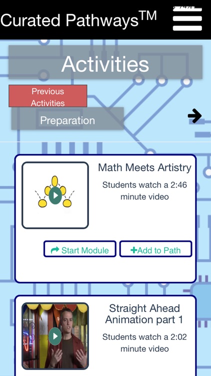 Curated Pathways