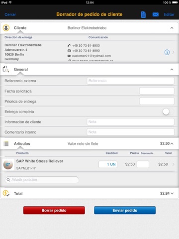 SAP Active Sales screenshot 4