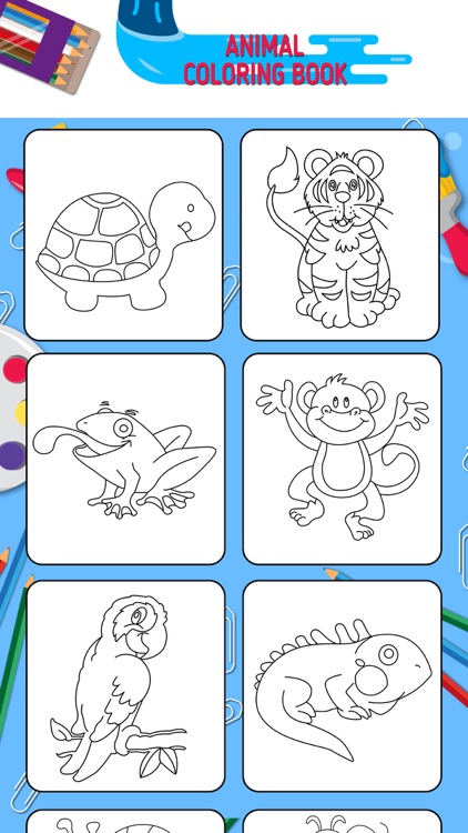 Kids Coloring Book free app pa