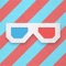 "Super 3D Maker" can casually shoot images of "Anaglyph" that makes images look stereoscopic when wearing red and blue cellophane glasses