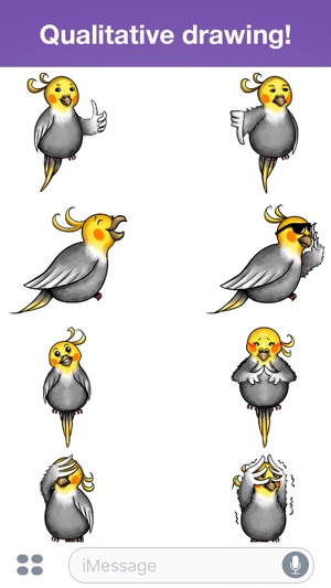 Parrot Alfred - Cute stickers(圖2)-速報App