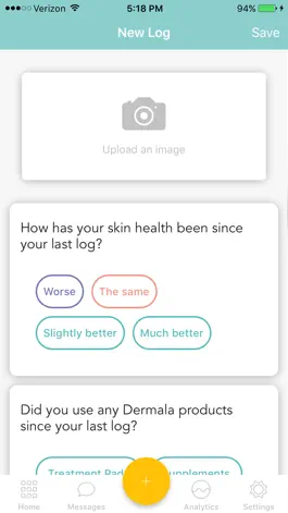 Game screenshot Dermala - Acne Tracker apk